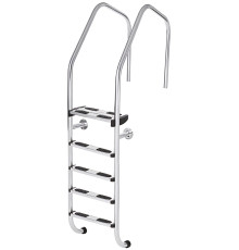 Лестница для бассейна Flexinox Overflow Special (5 ступеней), AISI-316L