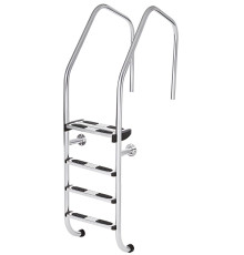 Лестница для бассейна Flexinox Overflow Special (4 ступени), AISI-316L