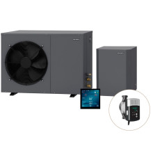 Инверторный тепловой насос для дома Aquajoy Comfort 9 (9 кВт), циркуляционный насос