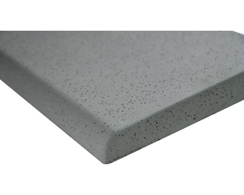 Копинговый камень Aquazone Tuff 250x500x50-25 мм, серый (пористый)