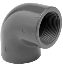 Колено ПВХ Effast RERGOE063G 90° с внутренней резьбой, d2"