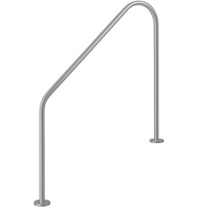 Поручень Flexinox 87162251 для римской лестницы 2-BEND (1524 мм, анкер, AISI-316L)