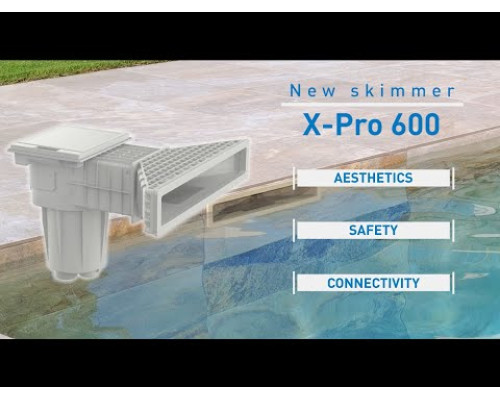 Скиммер Hayward X-Pro 600 под бетон, белый