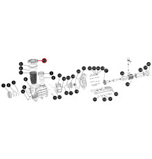 Крышка префильтра SLP, (A13170022 №10)
