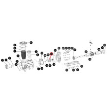Крыльчатка насоса SLP300/300Т, (A03070173 №18)