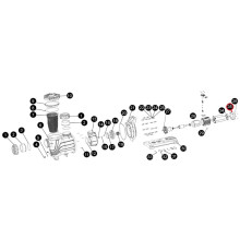 Крышка вентилятора для насоса Aquaviva SLP300-400, (B17010056 №47)