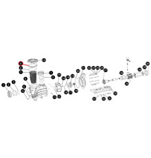 Крышка префильтра насоса SLP, (A13120020 №9)