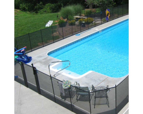 Ограждение для бассейна Aquaviva Fence Black (4.55x1.22 м)