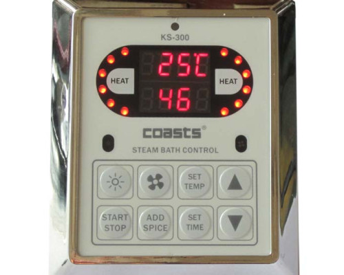 Парогенератор Coasts KSB-150 15 кВт 380В с выносным пультом KS-300A