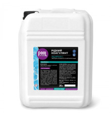 Засіб для очищення та освітлення води Poolman AquaFlock L, 20л