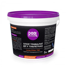 Хлор тривалої дії Poolman Long Chlor T90, 5кг