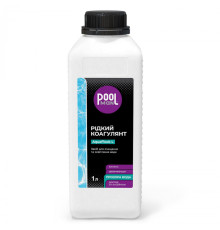 Засіб для очищення та освітлення води Poolman AquaFlock L, 1л