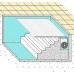 Ролеты для бассейна ролетное накрытие для бассейна подводная Protect 8х4м