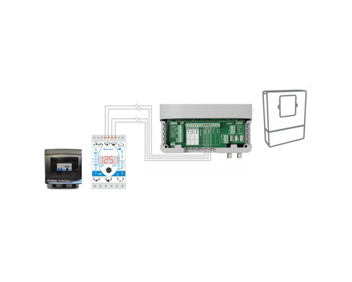 Панель керування фільтрацією Hayward H-POWER-230, 14 A (Таймер, Bluetooth)