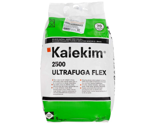 Эластичная затирка для швов с силиконом Kalekim Ultrafuga Flex 2538 (5 кг) Багамы бежевый