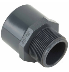 Муфта ПВХ Kripsol TRM30 40.C редукционная, с наружной резьбой d40-50х1-1/4"