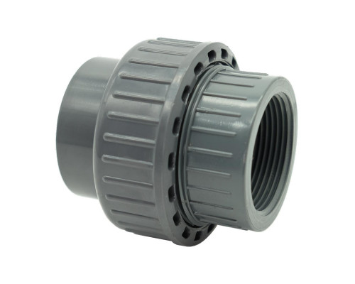 Муфта ПВХ Effast RERBOE020B разборная с внутренней резьбой, 1/2"