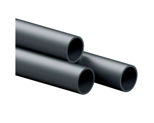 Труба НПВХ (PVC-U) напорная клеевая Lareter PN10 d63 мм, без раструба, 5 м