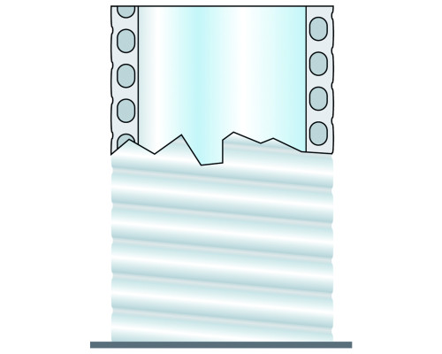 Труба ПВХ (PVC) гибкая Aquaviva Flex d40x2.5 мм