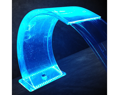 Атракціони для басейнів Водоспад Aquaviva 700х500 мм, RGB LED