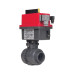 Кран шаровый с электроприводом Effast d110 мм PTFE/EPDM BDREBK1YA1100