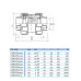 Обратный клапан ПВХ Effast CDRCVD0400 пружинный, d40 мм