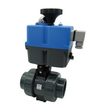 Кран шаровый с электроприводом Effast d32 мм PTFE/FPM BDREBK1YA032V