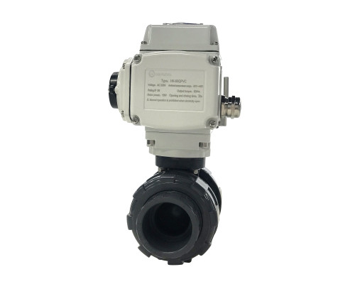 Кран шаровый с электроприводом Aquaviva d50 мм