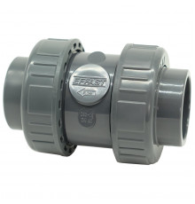Обратный клапан ПВХ Effast CDRCBD0500 шаровый, с уплотнением EPDM, d50